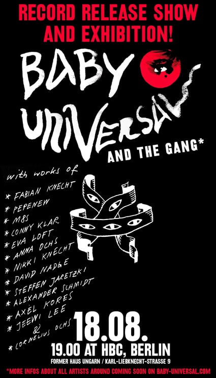 Flyer: Universal Baby Releaseparty