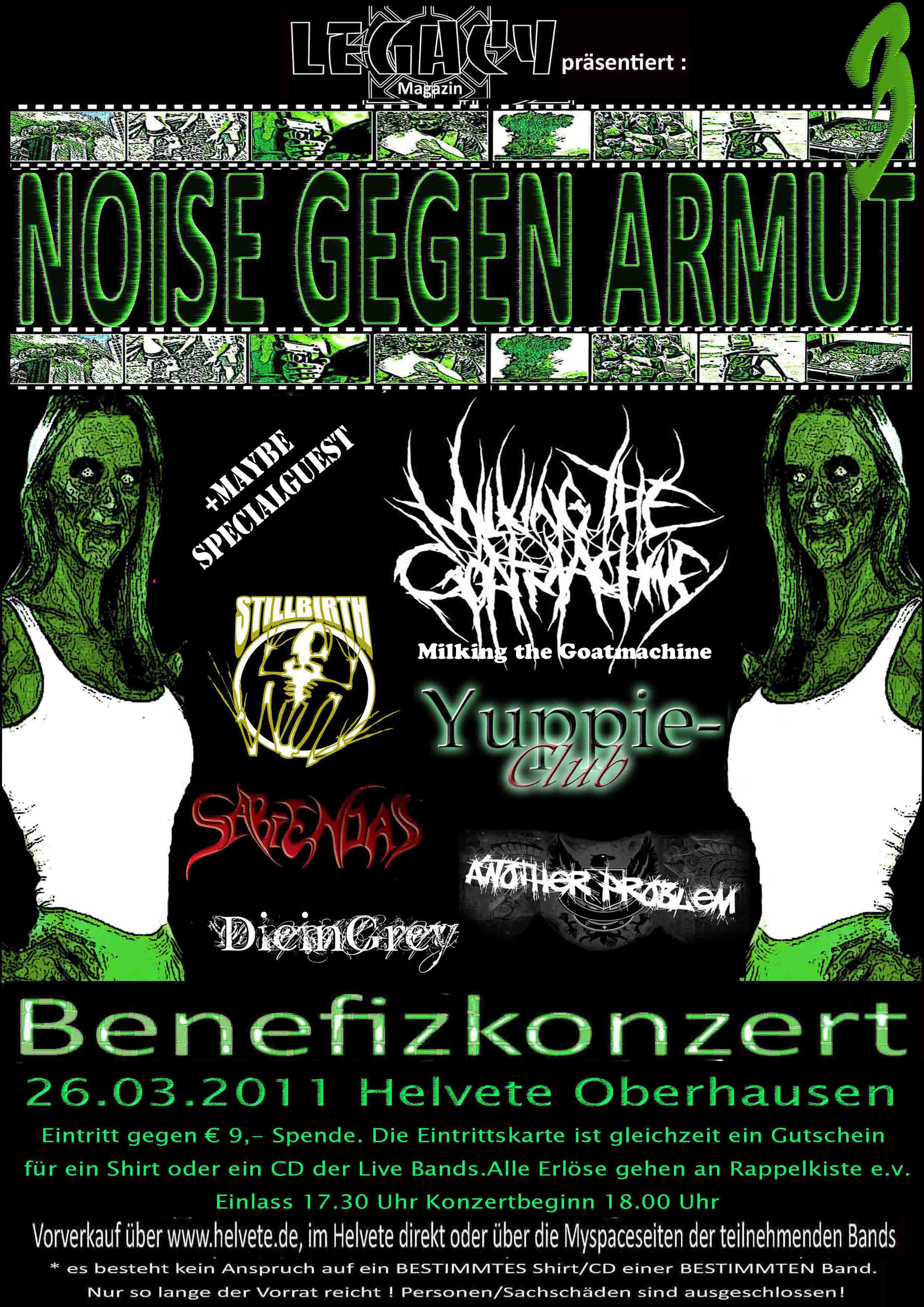 Flyer - Noise gegen Armut 3