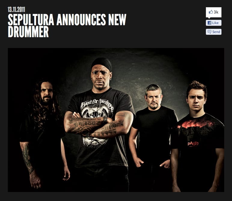 Sepultura Screenshot, http://sepultura.uol.com.br/