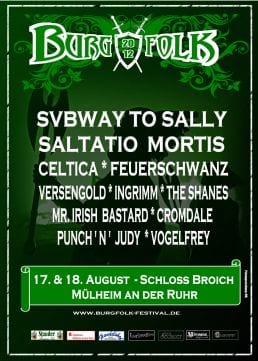 Official Flyer - Burgfolk 2012