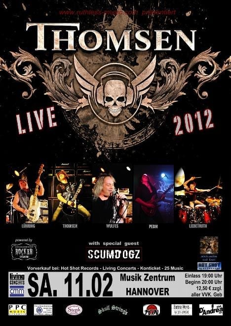 Plakat: Thomsen 2012