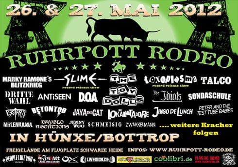 Flyer: Ruhrpott Rodeo 2012
