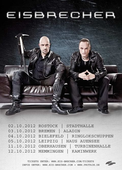 official Flyer: Eisbrecher - Höllentour 2012