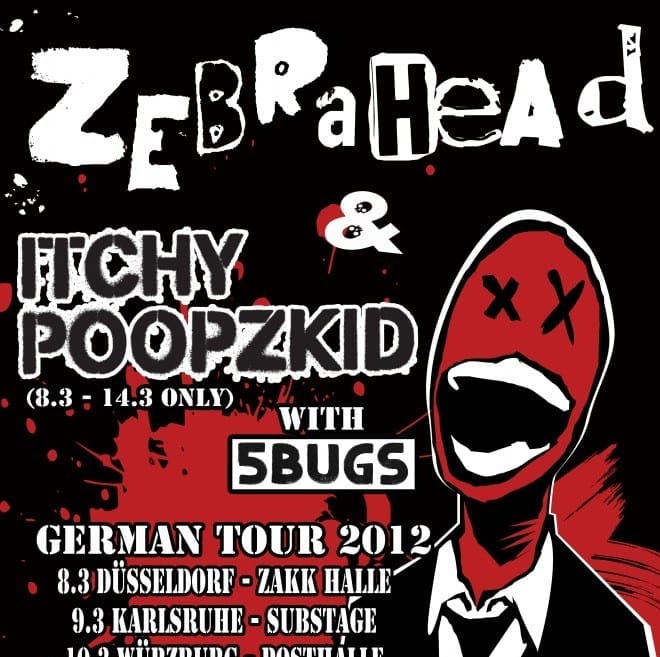 Zebrahead Tourposter