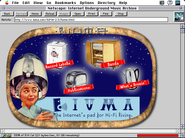 Screenshot: IUMA (The Verge)