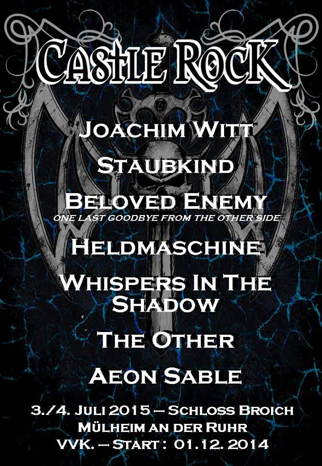 Flyer: Castle Rock Festival 2015