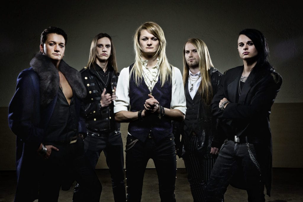 Kissin' Dynamite Pressefoto / Rosenheim Rocks