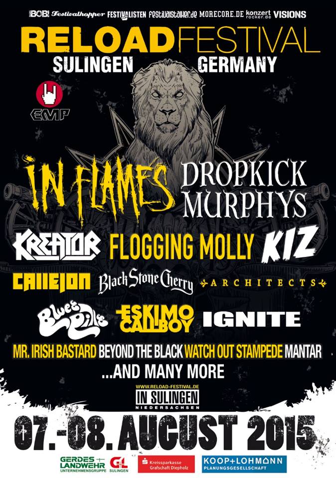 Flyer: Reload Festival 2015