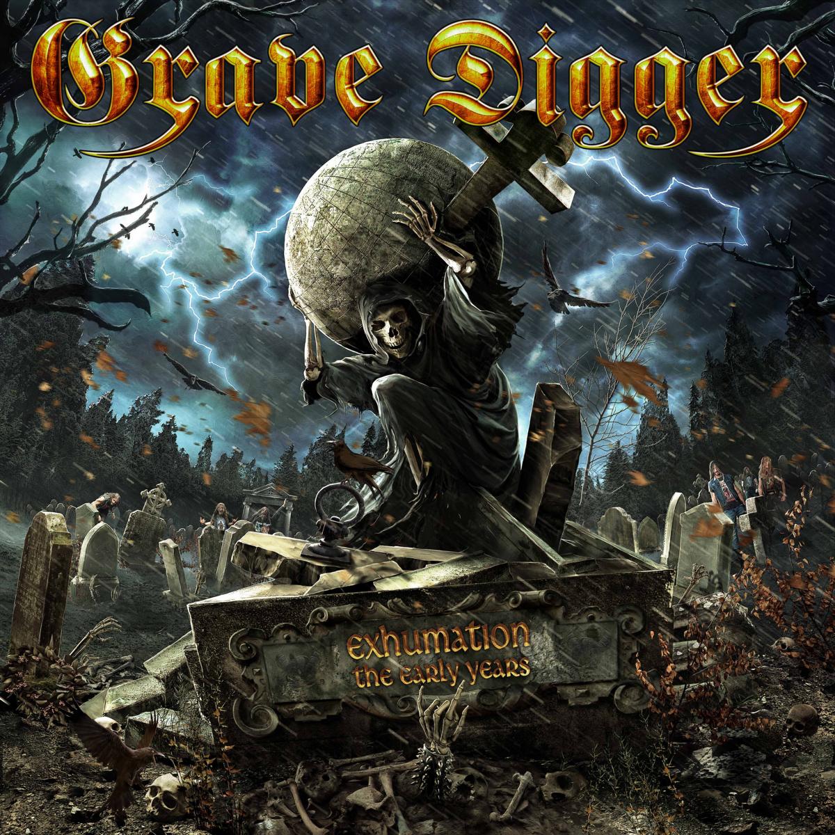 Cover: Grave Digger - Exhumation - The Early Years