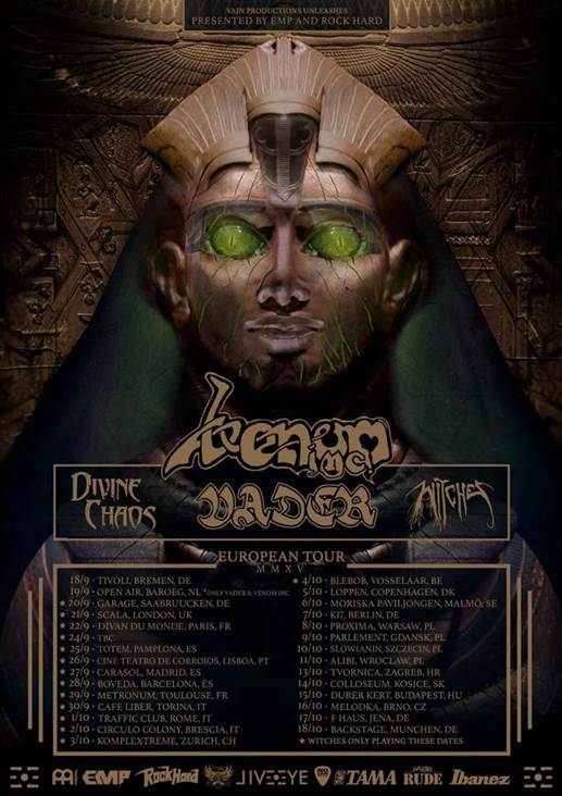 Flyer: Vader Tour 2015