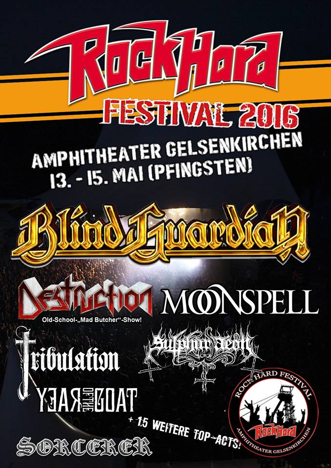Flyer: Rock Hard Festival 2016 (Quelle: Rock Hard Festival - https://www.facebook.com/rockhardfestival)