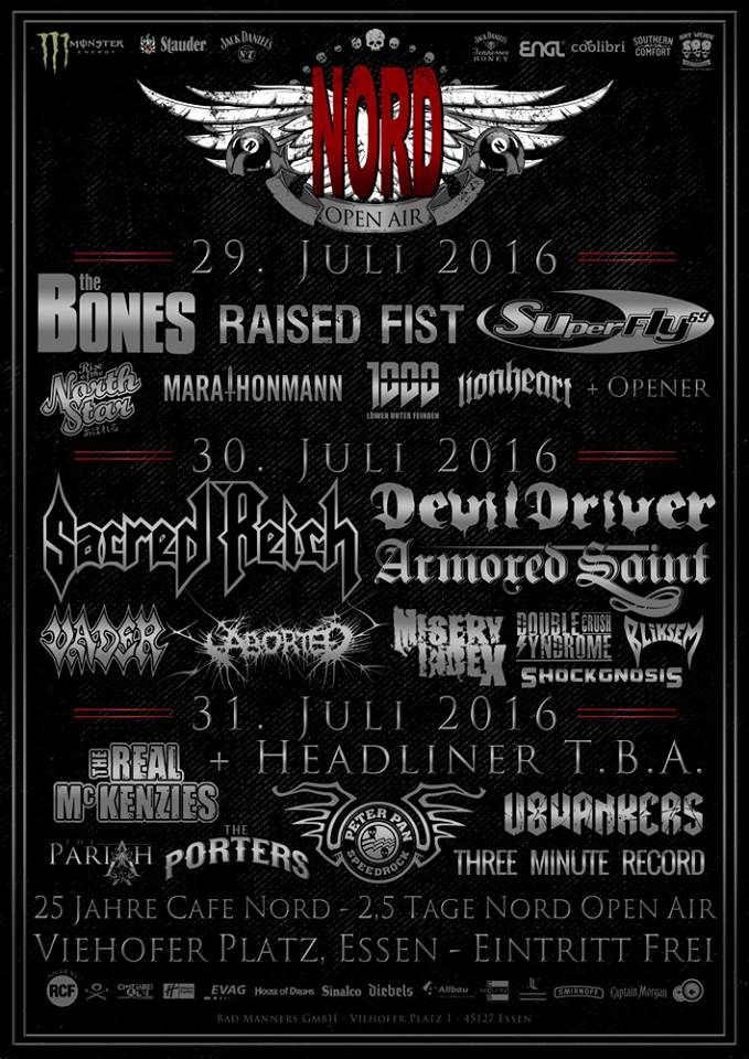 Official Flyer: Nord Open Air 2016