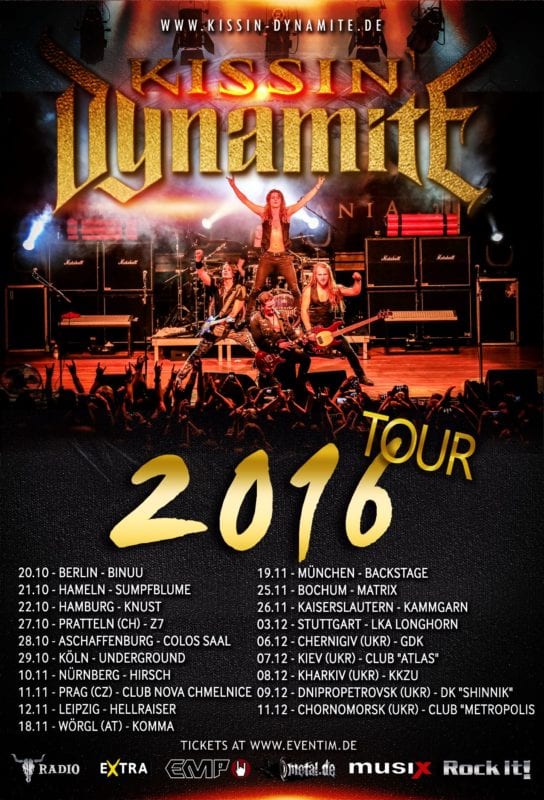 Poster: Kissin' Dynamite - 2016