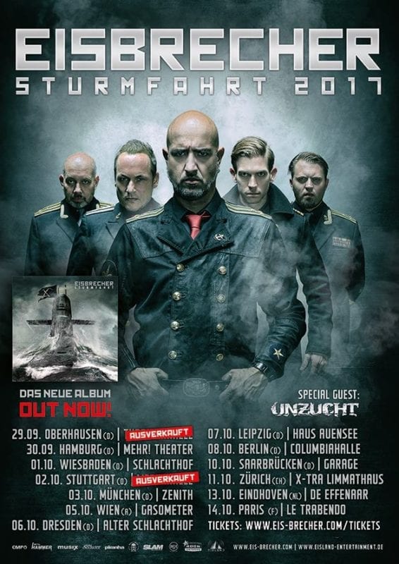 Official Flyer: Eisbrecher - Stumfahrt JAK