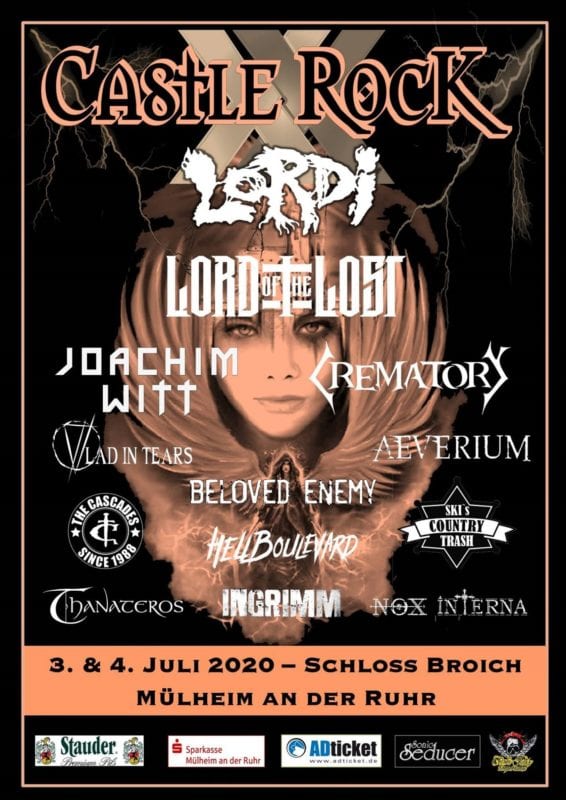 Flyer: Castle Rock Festival 2020 (Quelle/Copyright: Michael Bohnes)