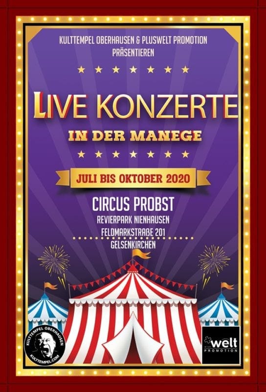 Flyer: Konzertsommer im Revier