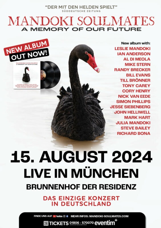 Mandoki Soulmates einziges Deutschlandkonzert - Live in München am 15. August 2024